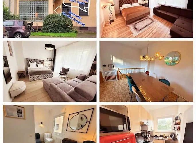 Apartment Duplex Ullstein- 4 Bedrooms, 2 Bathrooms, Living Room, 2 Parking Spaces, Boxspringbeds, Family & Business Apartment! Berlin